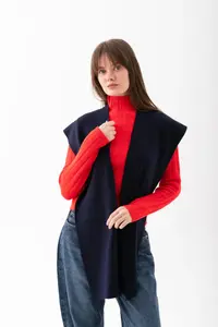 Wega Moda Square Piece Patchwork Scarf - Sports Knitwear Knitted Shoulder Scarf | Unisex Boho Shawl - Scarf - Image 3