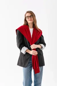 Wega Moda Square Piece Patchwork Scarf - Sports Knitwear Knitted Shoulder Scarf | Unisex Boho Shawl - Scarf - Image 7