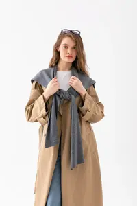 Wega Moda Square Piece Patchwork Scarf - Sports Knitwear Knitted Shoulder Scarf | Unisex Boho Shawl - Scarf - Image 5