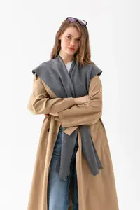 Wega Moda Square Piece Patchwork Scarf - Sports Knitwear Knitted Shoulder Scarf | Unisex Boho Shawl - Scarf - Image 7