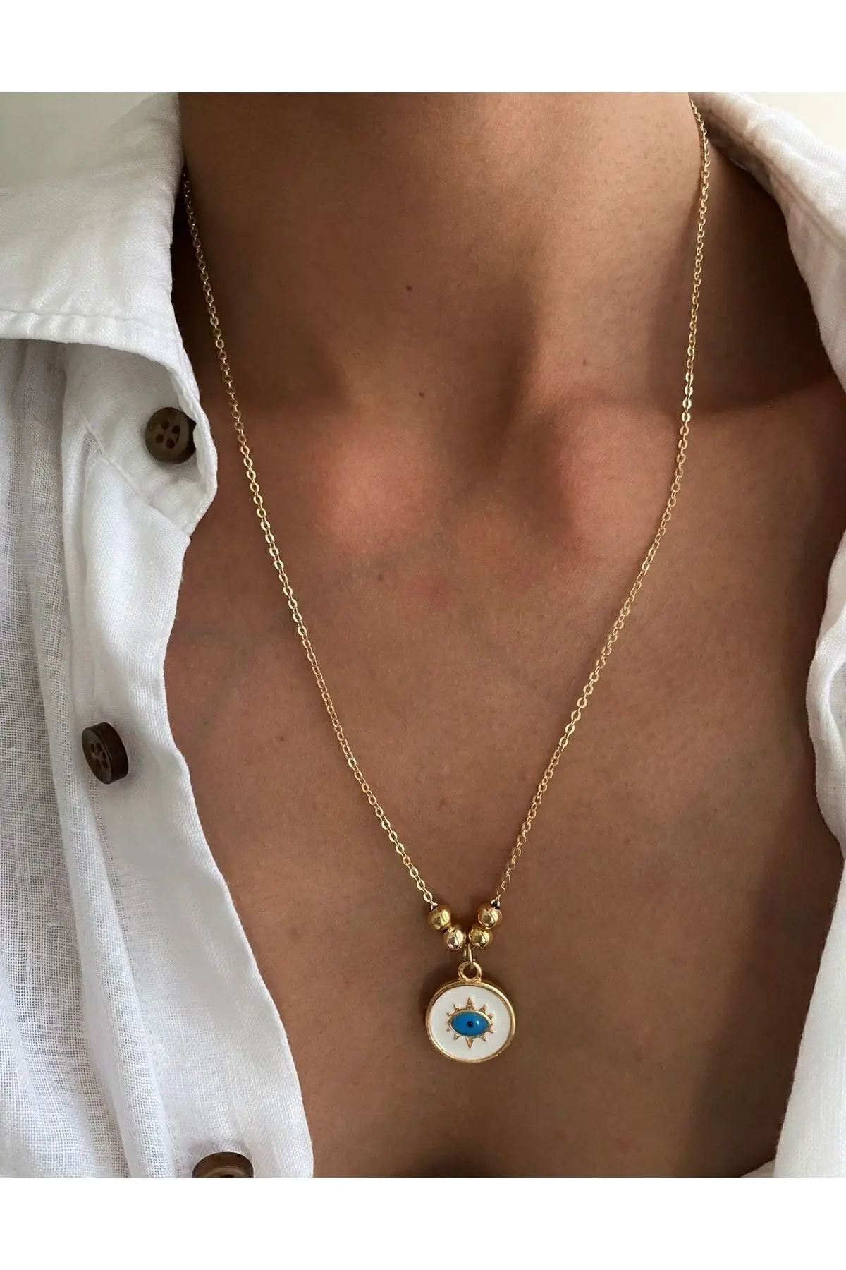 MagicStone Bulk Sport Evil Eye Necklace