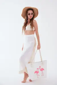 MENUSE ÇANTA Women Omuz Beach Bag - Image 6