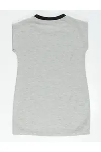 MSHB&G Gray Unicorn Sequin Embroidered Girls' Summer Dress - Image 7