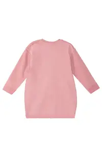 MSHB&G Pink Leopard with pocket Long Sleeve Girls' Dress - Image 4