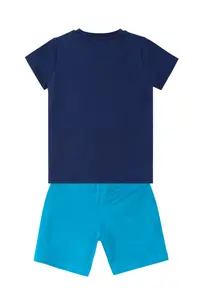 MSHB&G Alfabe Boys' Summer Rahat T-Shirt Shorts Set - Image 4