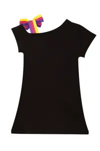 MSHB&G Unicorn Rock Girls' Black Summer Penye Dress - Image 4