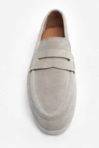 Nisantasi Shoes Aspire BEIGE GENUINE SUEDE Flat Sole Women Flats - Image 9