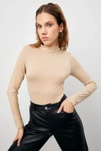 Bipantolon Women Black Cream Bitter Coffee 3 Sets Blouse - Image 4