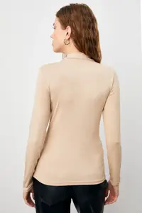Bipantolon Women Black Cream Bitter Coffee 3 Sets Blouse - Image 5