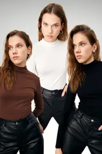 Bipantolon Women Bitter Coffee Black WHITE 3 Sets Blouse