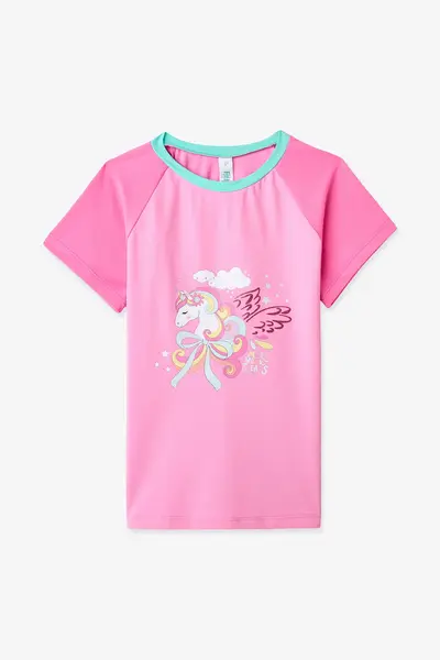 Penti Light Pink Girls' Dream Unicorn UV Top