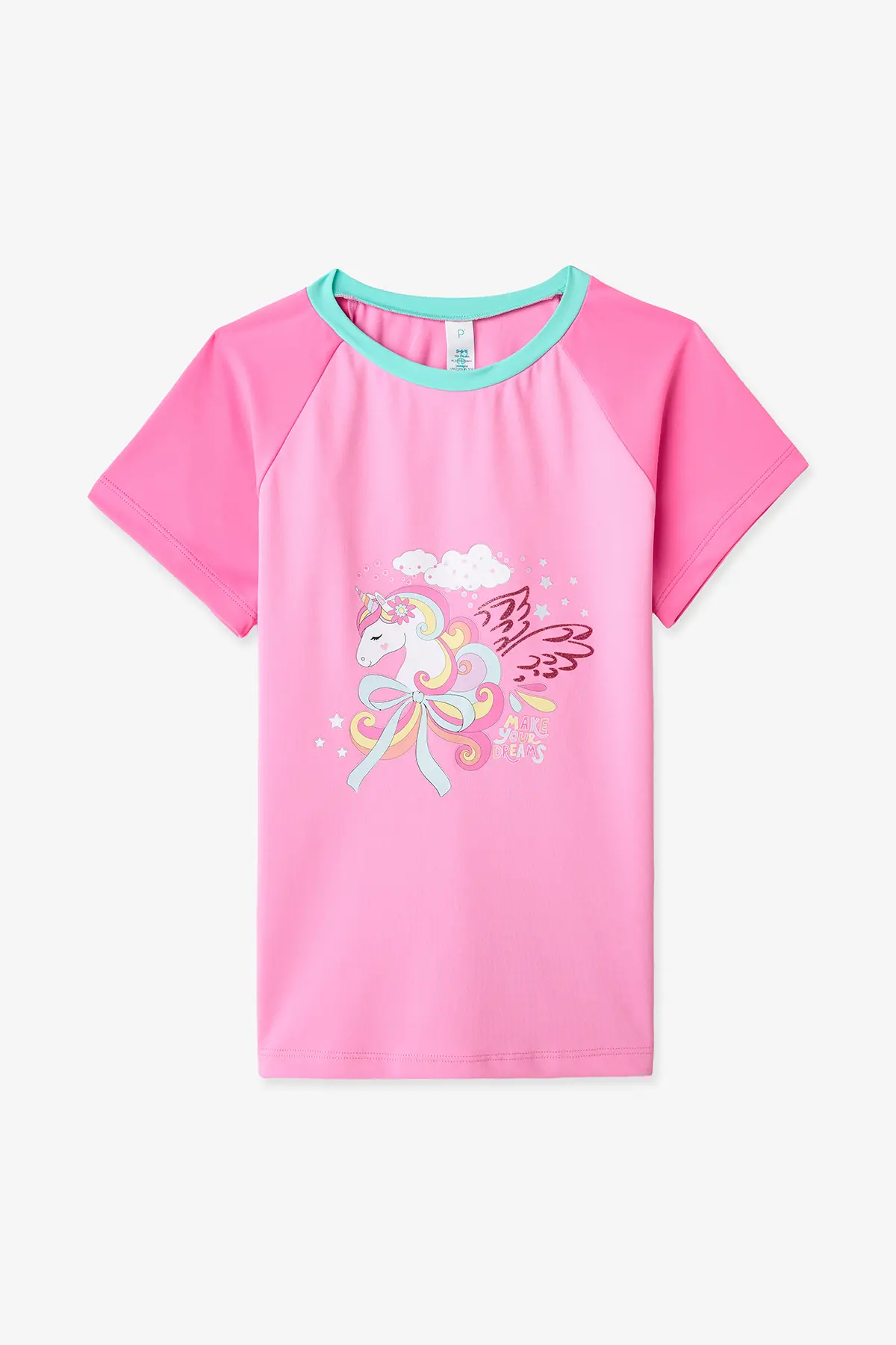 Penti Light Pink Girls' Dream Unicorn UV Top