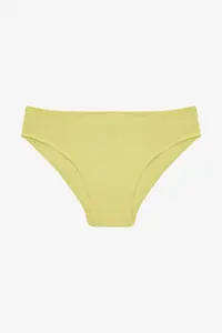 Penti Yellow Girl's Lilly Lemon Ruffle Bandeau Bikini Set - Image 3