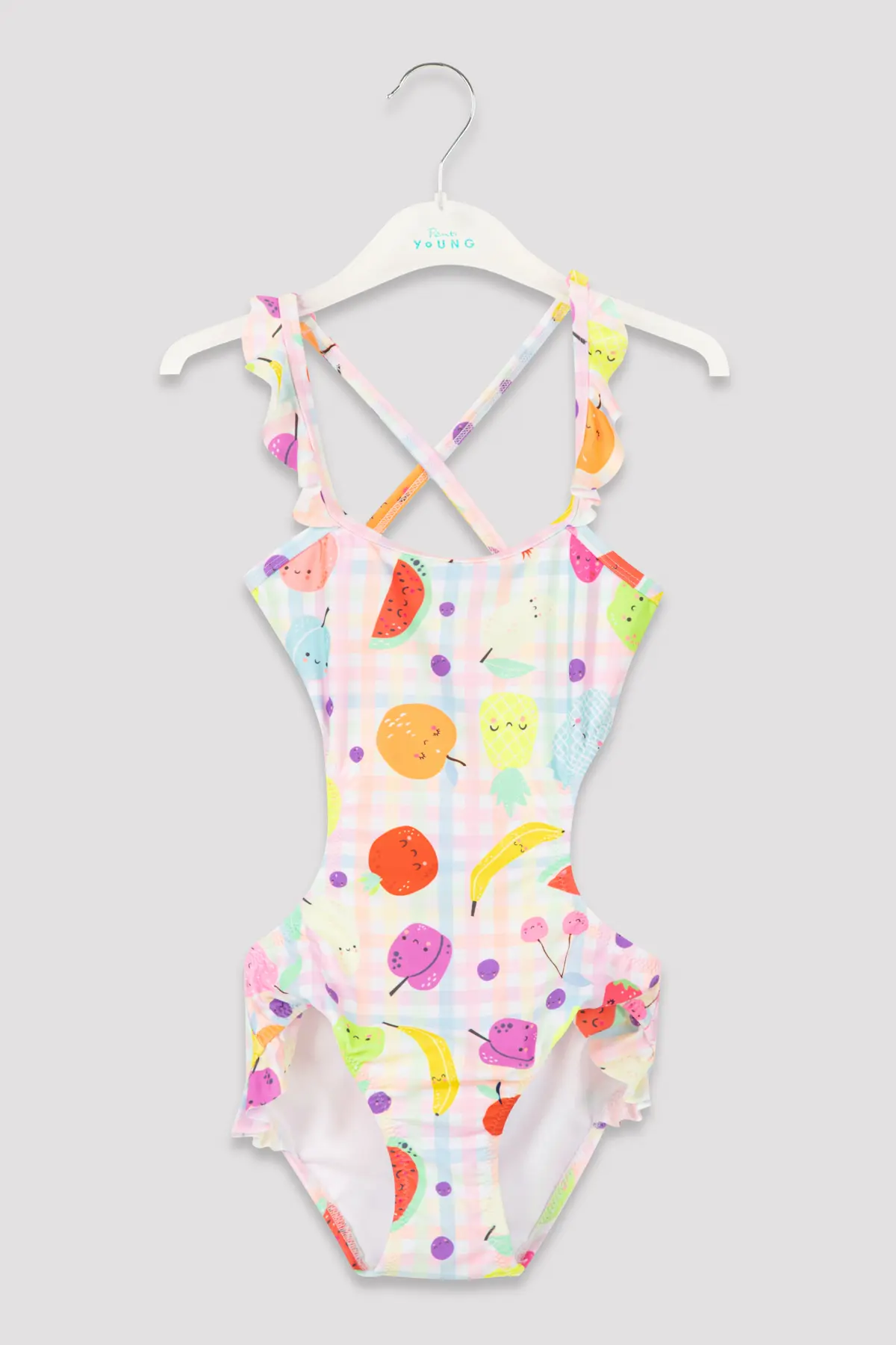 Penti Girls' Meyve Patterned Mayokini