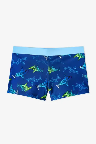 Penti Colorful Boys' Gradient Shark Trunk Swimsuit
