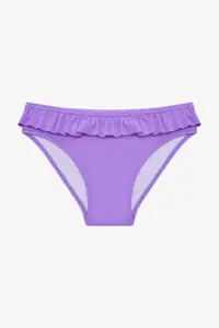 Penti Lilac Girl's Butterfly Ruffled Triangle Bikini Set - Image 3