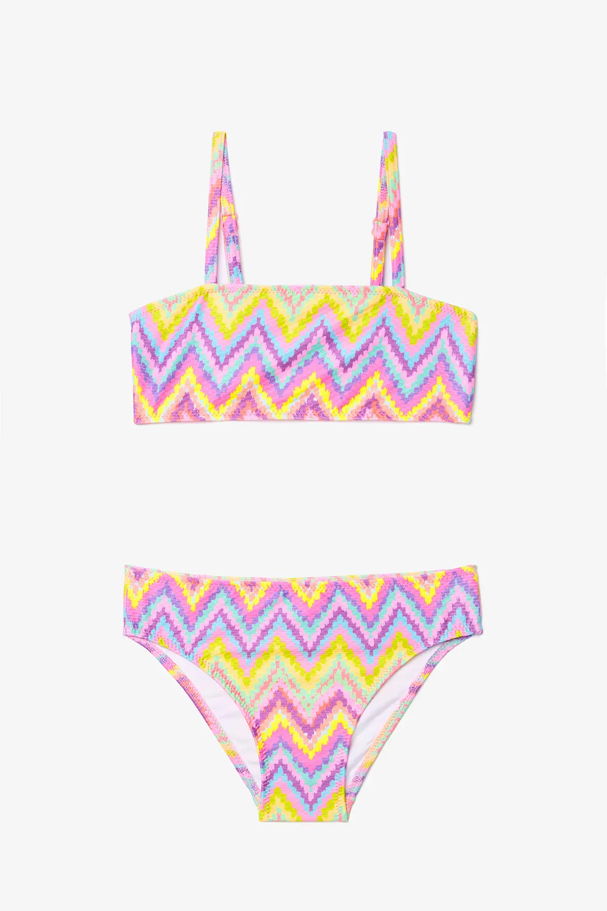 Penti Girls' Zigzag Bandeau Bikini Set