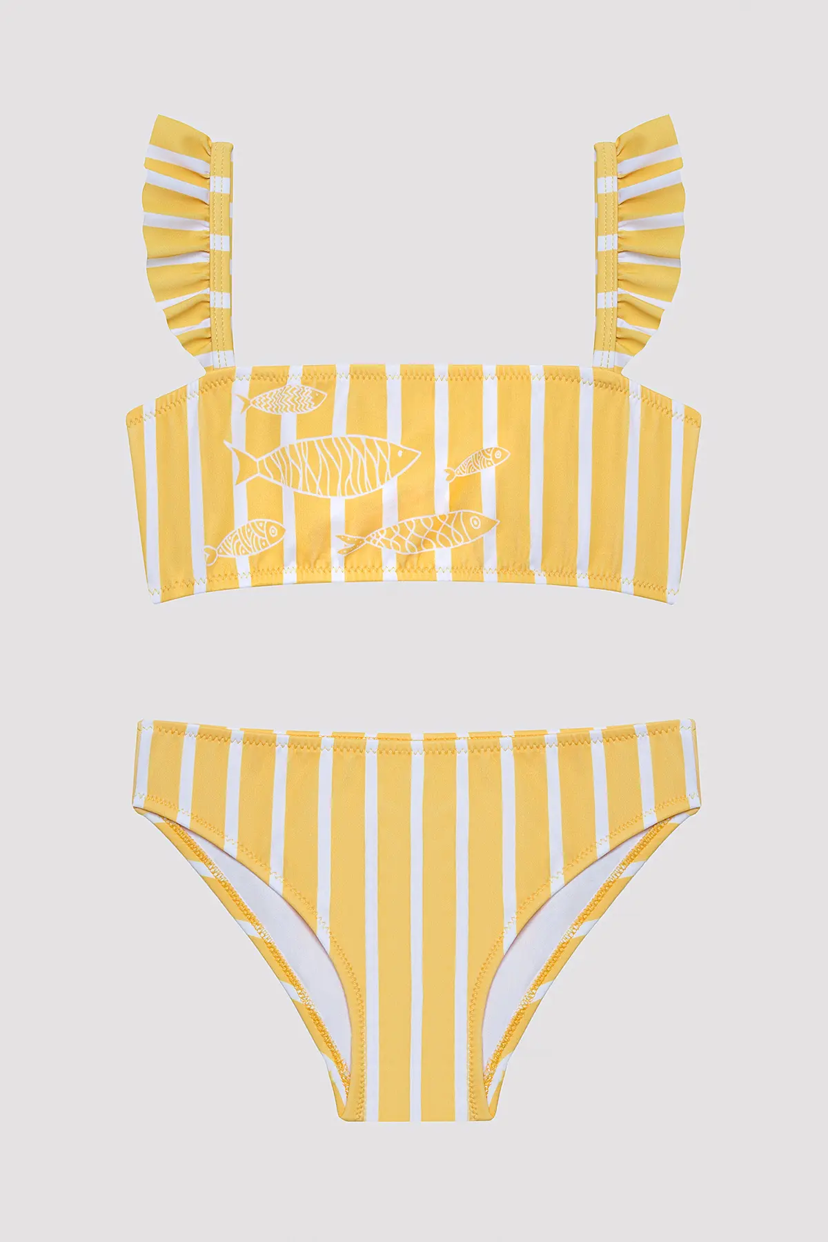 Penti Girl's Summer Sun Bandeau Multicolored Bikini Set