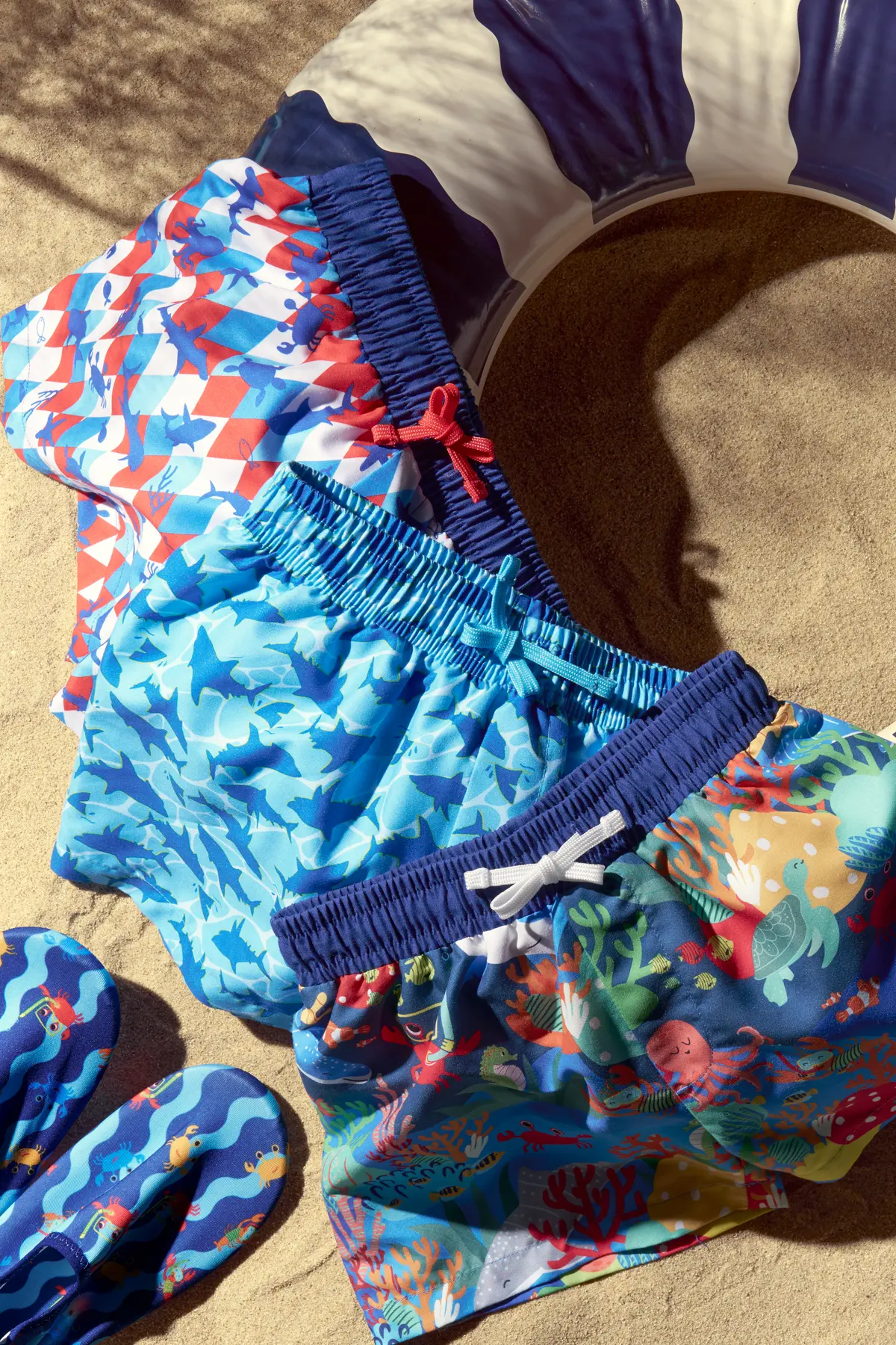 Penti Colorful Boys' Deep Sea Shorts Swimsuit