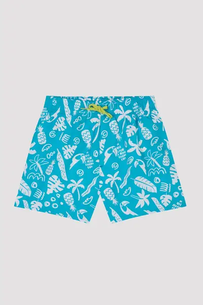 Penti Boys' Tropical Swim Shorts