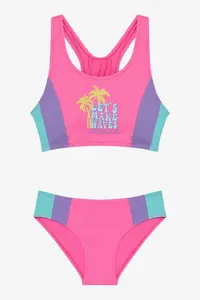 Penti Lilac Teen Girl Paradise Barbell Collar Bikini Set