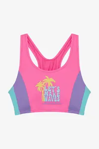 Penti Lilac Teen Girl Paradise Barbell Collar Bikini Set - Image 2