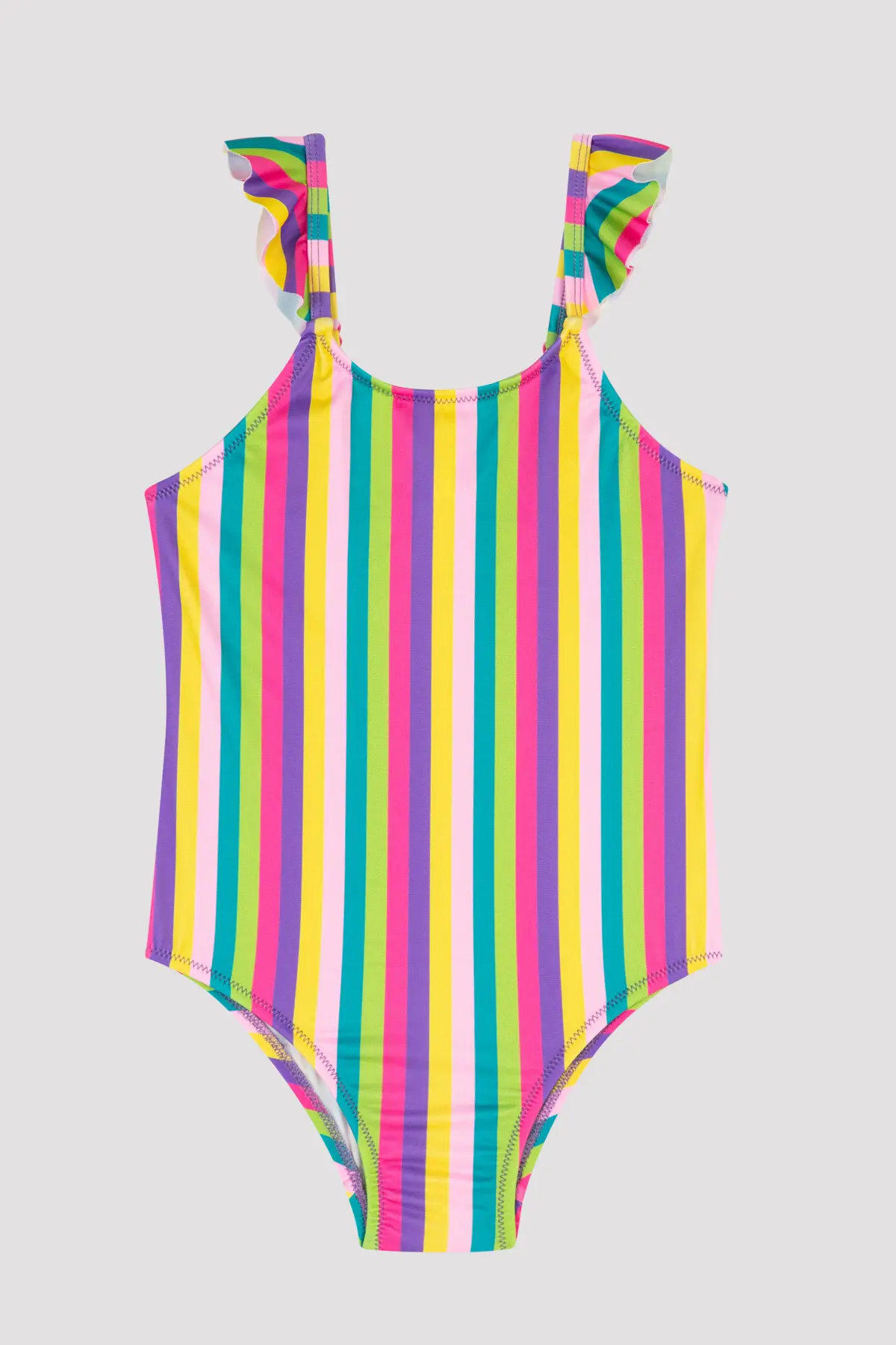 Penti Girls' Striped Swimsuit