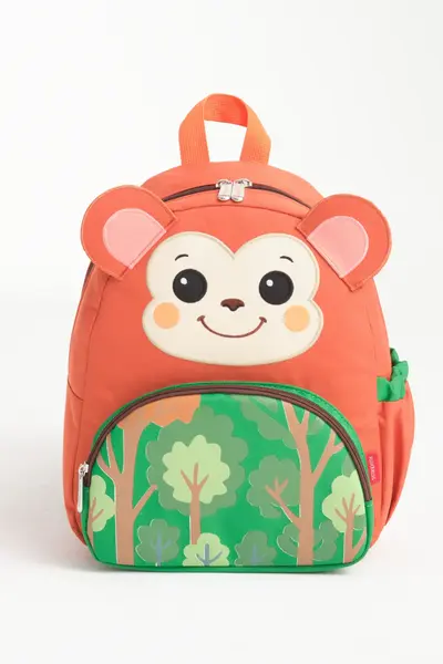 Roxbros Monkey Kindergarten Bag - Size: 33x27cm