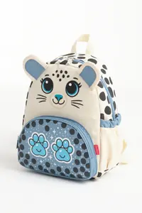 Roxbros Snow Leopard Kindergarten Bag - Size: 33x27cm - Image 3