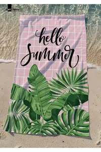 Marte Home SUMMER Printed Colorful Beach Towel