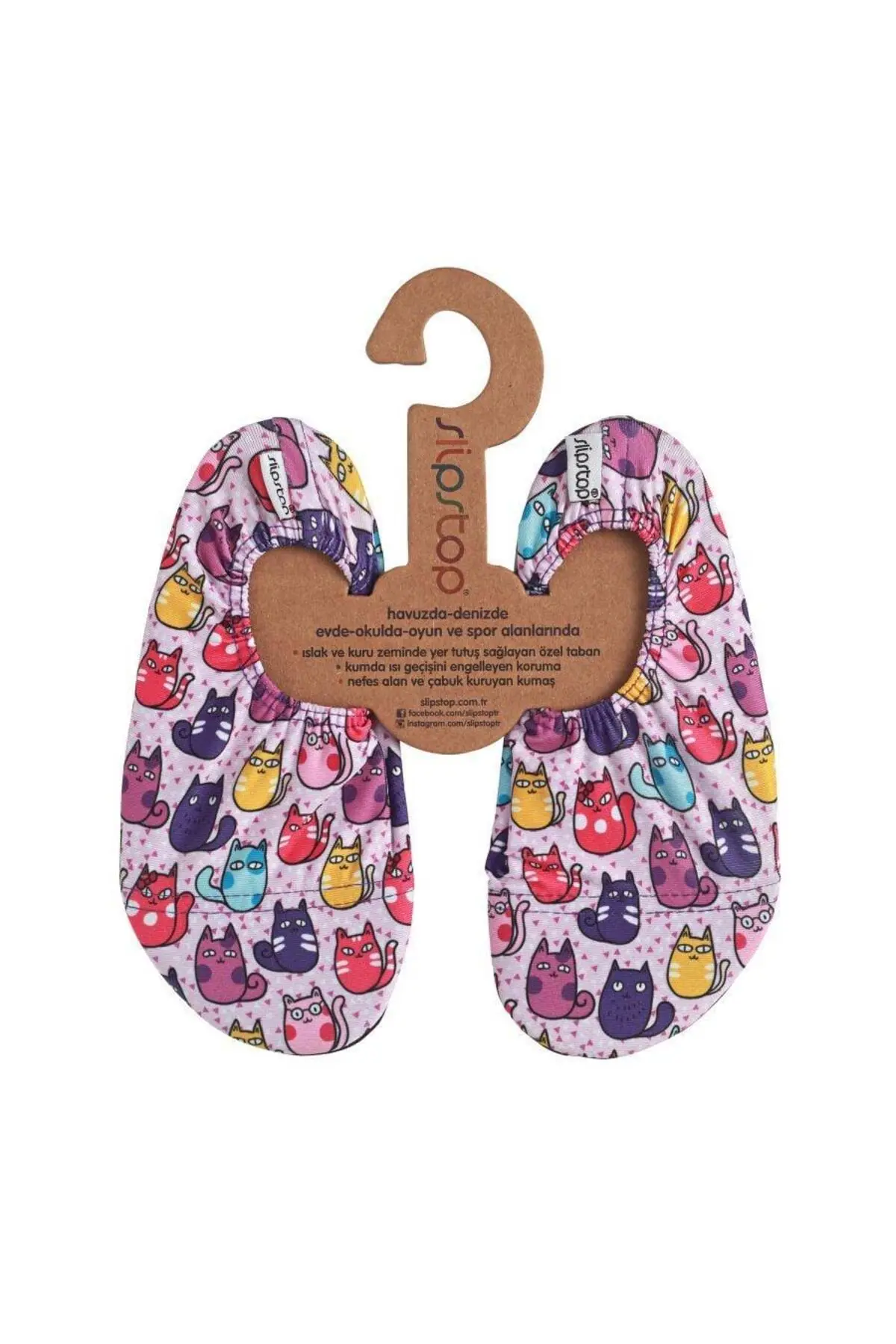 Briefs Stop Cup Cats Girls' Anti-Slip Slippers