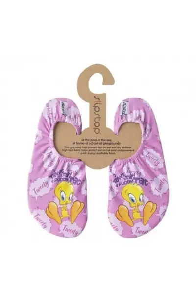 Tweety Girls' Anti-Slip Slippers