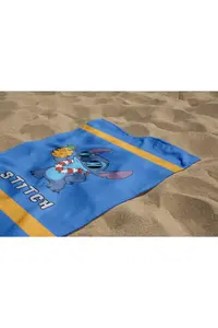 Erays Home Stitch Patterned Printed Beach Towel Cotton Children's Beach Towel Sea Towel - Image 3