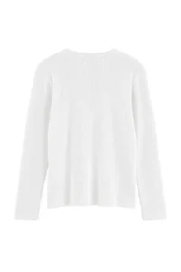 Trendyol Curve Ecru-Gray 2 Sets Paket Crop Camisole Knitting Plus Size Blouse - Image 4