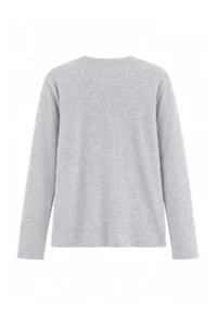 Trendyol Curve Ecru-Gray 2 Sets Paket Crop Camisole Knitting Plus Size Blouse - Image 7