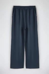 Trendyol Curve Indigo Thin Soft Comfortable Draped Material Front Zippered Plus Size Tracksuit - Image 8