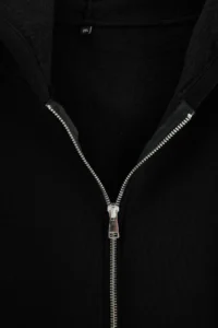 Trendyol Curve Black Regular/Normal Pattern Hooded Thick Knitting Sweatshirt with Fleece inside - Image 8