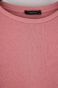 TRENDYOLMiLLA PINK Ribbed Knitting Pajama Set - Image 9