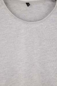 TRENDYOLMiLLA Gray Melange Viscose Knitted Pajama Set - Image 6
