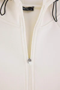 TRENDYOLMİLLA Ecru interlock Regular Sweatshirt - Image 3