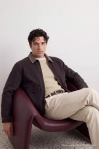 MAN Dark Brown Regular Men Jacket - Image 2