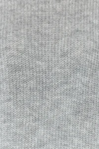 TRENDYOLMİLLA Light Gray Wide Pattern Soft textured Basic Knitwear Sweater - Image 4