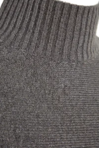 TRENDYOLMİLLA Anthracite Soft textured Wide Pattern Knitwear Sweater - Image 15