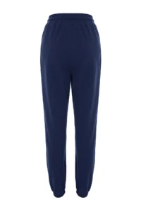 TRENDYOLMİLLA Dark NAVY Thessaloniki Rahat Pattern with pocket Knitting Sports Sweatpants - Image 7