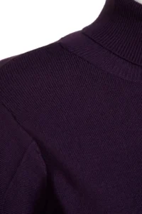 TRENDYOLMİLLA Purple Basic Turtleneck Knitwear Sweater - Image 7