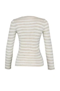TRENDYOLMİLLA Stone Basic Striped Knitwear Sweater - Image 8