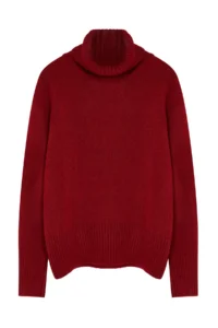 TRENDYOLMİLLA Burgundy Soft textured Basic Knitwear Sweater - Image 6