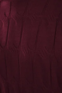 TRENDYOLMİLLA Burgundy Hair Knitting Mini Mini Knitwear Crew Neck Knit Dress - Image 4