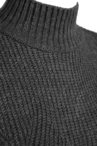TRENDYOLMİLLA Anthracite Soft textured Basic Knitwear Sweater - Image 8