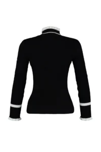 TRENDYOLMİLLA Black Color Bloklu Knitwear Sweater - Image 8